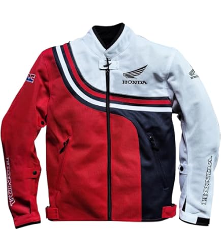 Amazon | Honda(ホンダ) ヴィンテージ・ボアジャケット ネイビー M